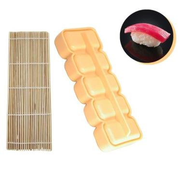 Imagem de Kit Forma Molde De Comida Japonesa Sushi Sashimi Nigiri Niguiri + Este