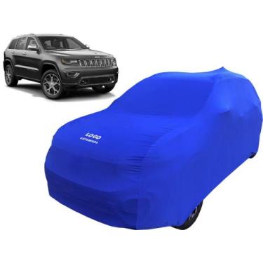 Imagem de Capa De Tecido Para Proteção De Carro Jeep Grand Cherokee - Mz, Azul