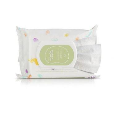 Imagem de Natura mamãe e bebê lenços umedecidos pacote c/ 16 unidades