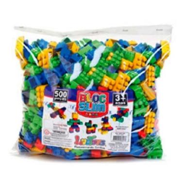 Imagem de Blocos de montar - Desenvolvendo a criatividade - 500 peças - lego