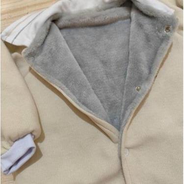 Imagem de Macacão Bebe 6 A 9 Meses Inverno Forrado-Unissex