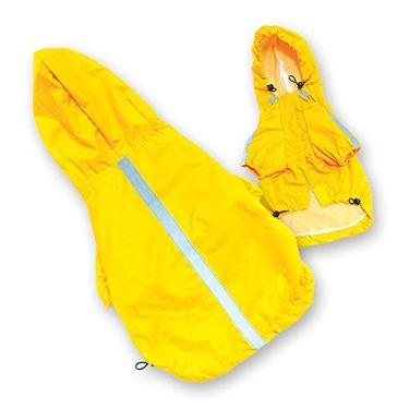 Imagem de Chalesco 70511, Capa de Chuva Elegance para Cães, Amarelo