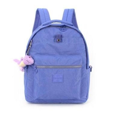 Imagem de Mochila Violeta Notebook Crinkle com Chaveiro - UP4YOU
