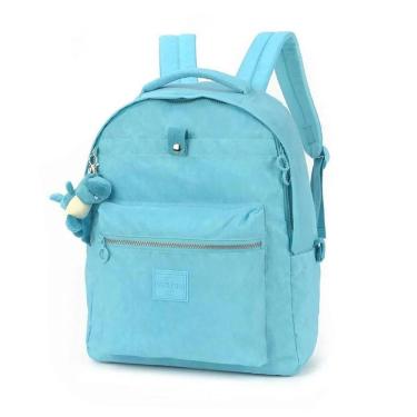 Imagem de Mochila De Costa Up4you Crinkle Azul  Luxcel