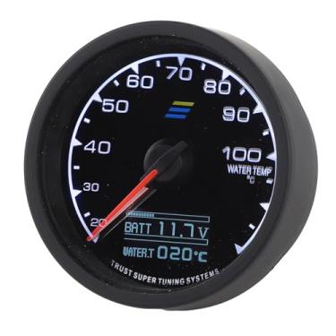 Imagem de Termômetro Digital do Medidor de Temperatura água do Carro para DC Universal Automotivo 10-15V de 68mm