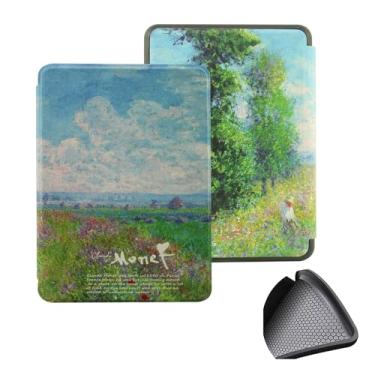 Imagem de GUKSRASO Capa para o Kindle Paperwhite e Kindle Colorsoft Signature Edition (7", 12ª Geração, Release 2024) TPU Soft Back Toup com Wake/Sleep Função