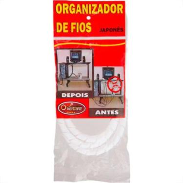 Imagem de Organizador Fio Overtime 1Mt Branco