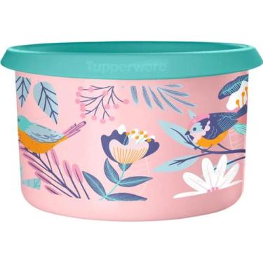 Imagem de Tupperware - Mini Instantânea 575ml Slim - Mágica Vila das Flores Rosa