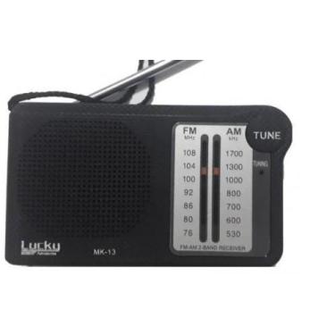Imagem de Radio Portátil Bolso AM FM Fone De Ouvido - LUCKY