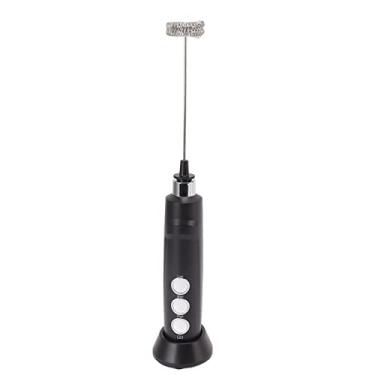 Imagem de Frother Wand, Misturador de Bebida Com Três Configurações de Velocidade Ajustável Em Aço Inoxidável Copo de Copo de Copo de Copo de Leite Com Leite de Leite para Prazer Diário e