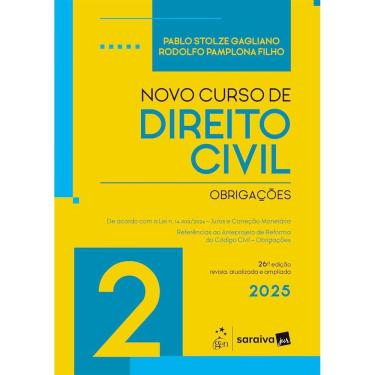 Imagem de Novo Curso de Direito Civil - Vol.2 - Obrigações - 26ª Edição 2025