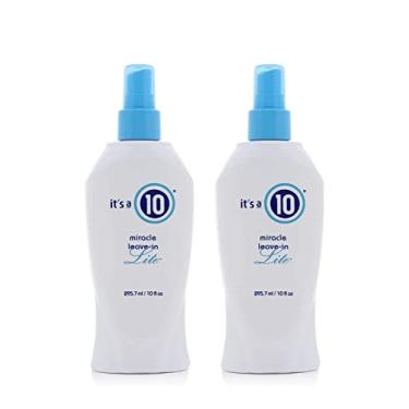 Imagem de It's a 10 Haircare É Um 10 Miracle Leave-In Lite, 10 Oz (Pacote Com 2)
