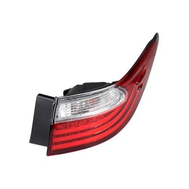 Imagem de Astra Depot Conjunto de luz traseira compatível com Lexus ES300H/ES350 2013-2015, lado direito (passageiro), externo, lente e invólucro peça de substituição # 81551-33560, LX2805113