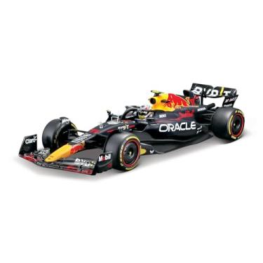 Imagem de Bburago 1:24 2023 Race Oracle RB19 (2023) with Helmet, Verstappen #1