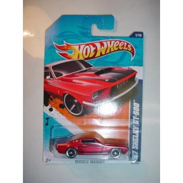 Imagem de HOT WHEELS 2011 MUSCLE MANIA 1/10 RED '67 Ford Mustang Fastback SHELBY GT-500 101/244 by Hot Wheels
