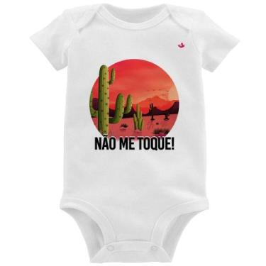 Imagem de Body Bebê Não me toque! - Foca na Moda, Branco, M