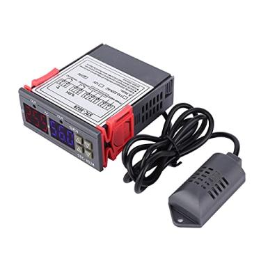Imagem de Domary Display Digital Controlador de Temperatura e Umidade, Sensor Integrado para Máquinas de Frutos do Mar e Água de Resfriamento Com Termostato Inteligente de Microcomputador