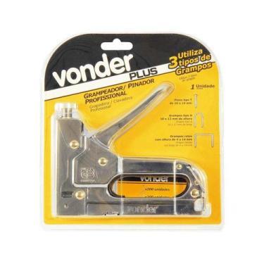 Imagem de Grampeador e Pinador Manual Plus Vonder
