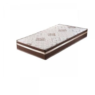 Imagem de Colchão Solteiro Espuma Strong 24x88x188cm Hellen Colchões Marrom