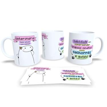 Imagem de Caneca Personalizada Profissões Com Frases Engraçadas, Divertidas e Deboche 7 (Veterinária)