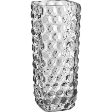 Imagem de VASO DECORATIVO PLANTA QUADRADO HOME&CO VIDRO 29X12X12CM TRANSPARENTE