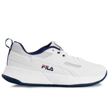 Imagem de Tênis Fila Precision - Clay - Saibro - Branco Marinho e Vermelho-45