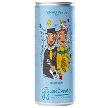 Imagem de Vinho Branco em Lata Vinho Verde Gigantones 250ml