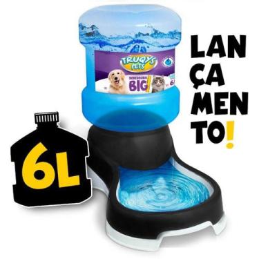 Imagem de Bebedouro para cachorros bebedouro para cães Médio e grande 6 litros -