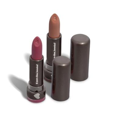 Imagem de Combo Batons: Hidratante Nude Nudelina 3,8g + Alta Pigmentação Mate Malvenito 3,8g