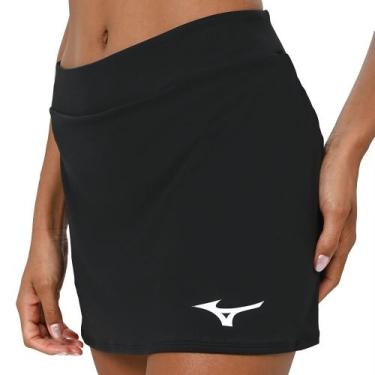 Imagem de Saia de Tennis Feminina Mizuno Flex, Preto, G