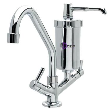 Imagem de Torneira Filtro Gourmet Bancada Bica Móvel Alta Cozinha Mesa - Dazie M