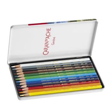 Imagem de Lápis Aquarelável Caran D’Ache Prismalo 12 Cores, Caran D'Ache, 0999312, 12 Cores