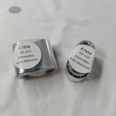 Imagem de Melhor preço K7898 impressora cera resina misturada fita térmica impressora prata transferência resina fita