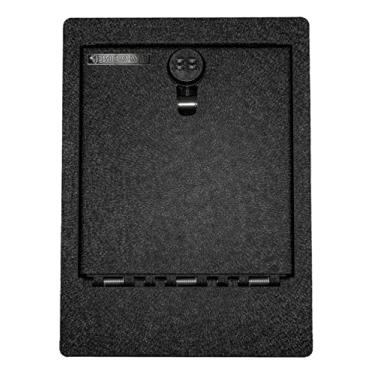 Imagem de Black Horse Cofre sob o assento, organizador de caixa de arma preta, com trava reinicializável de combinação de 4 dígitos compatível com Silverado/Sierra 14-19 1500|15-20 Silverado-Sierra 2500HD