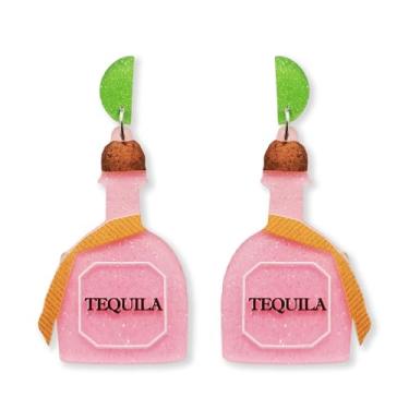 Imagem de Brincos Cinco De Mayo para mulheres, chapéu de cavalo Fiesta, cacto, violão, pimentão, brinco com pingente de gota de acrílico para roupa de festival mexicano, One size, Liga de aço, Sem pedra