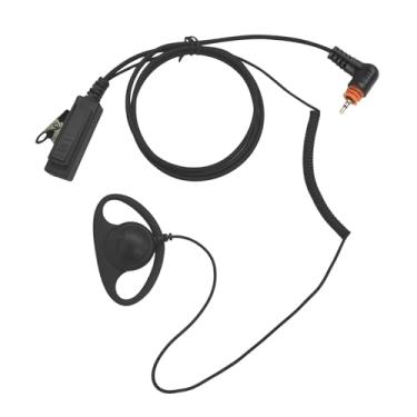 Imagem de Fone de ouvido de vigilância em forma de D com microfone PTT com isolamento de ruído para fone de ouvido de segurança compatível com Motorola Radios SL300 SL3500e SL7550 TLK100 TLK110 Series