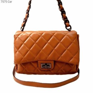 Imagem de Bolsa Feminina Ombro / Transversal Matelassê Inspiração Luxo com Alça 