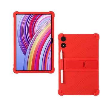 Imagem de ORANXIN Capa para Redmi Pad Pro 12.1 – Capa protetora de silicone à prova de choque ajustável de borracha macia para tablet Xiaomi Redmi Pad Pro modelo 2405CRPFDC 12,1 polegadas