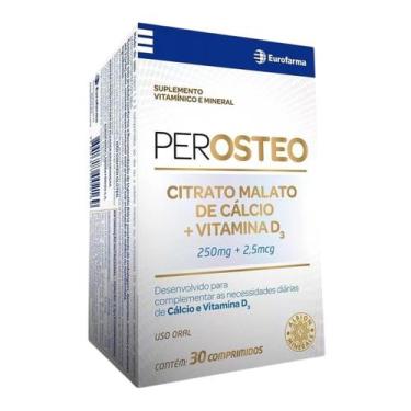 Imagem de Suplemento Vitamínico Perosteo - 30cpr - Eurofarma
