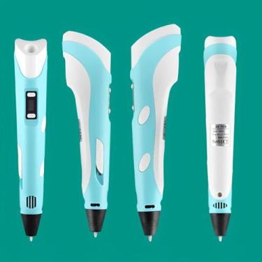 Imagem de Caneta 3D Profissional Impressão Tridimensional Infantil - Bc Bora Col