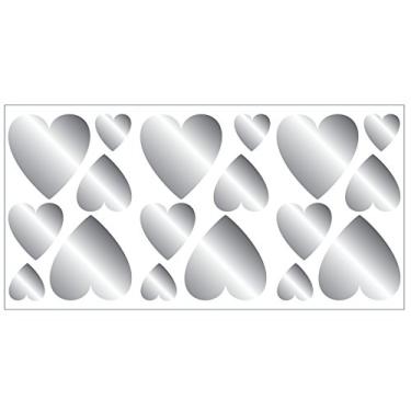 Imagem de Fun4Walls WS40382 Adesivos de parede de corações