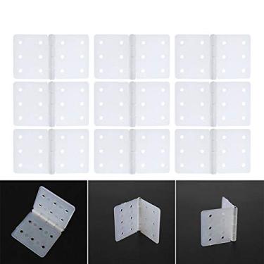 Imagem de AONTOKY Pinned Nylon Hinges W0.63 Inch and L1.1 Inch RC Airplane Plane Model Aircraft Parts