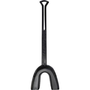 Imagem de Cramer Protetor bucal com alça para futebol, basquete, lacrosse, hóquei, rúgbi, boxe e protetor de boca para evitar o aperto dos dentes, boca esportiva, absorção de choque, idosos
