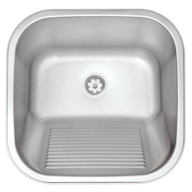 Imagem de Tanque Aço Inox Encaixe 50x40 Acetinado 94400/107-Tramontina