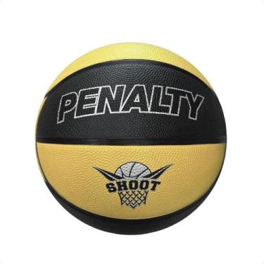 Imagem de Bola Penalty Basquete Shoot XXIV, Unico, Amarelo, Preto