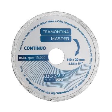 Imagem de Disco De Corte Diamantado Contínuo 4.3/8" Tramontina Standard Tramontina