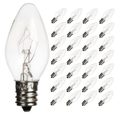 Imagem de OHLGT Pacote Com 28 Lâmpadas De Sal 15 Watts, Soquete E12 Reposição Original Do Himalaia, Incandescente Longa Duração E Quente