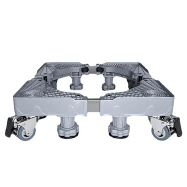 Imagem de Suporte Com Rodas Para MáQuina De Lavar ReforçAdo Linha Premium Geladeira FogãO Base MóVel