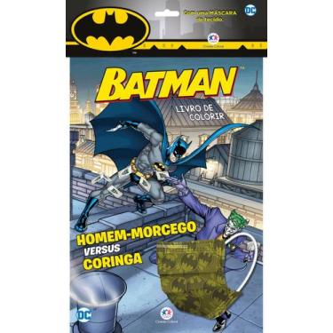 Imagem de Livro - Batman - kit com máscara