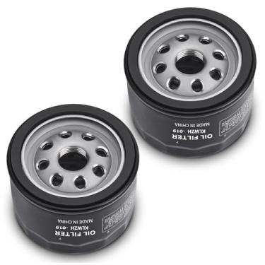 Imagem de KLWZH 49065-7007 Filtro de óleo 49065-0721 492932 492932S 28 050 01-S para Kawasaki FR691V FR730V FR651V FR541V FR600V FX600V FS730 FX600V 4 ciclos Motor AM125 424 GY20577 Peças de motor para cortador